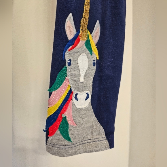 Mini Boden horse/farm tunic top + leggings pants 6-7 - Picture 8 of 11